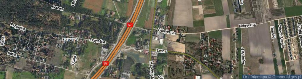 Zdjęcie satelitarne Postępu ul.